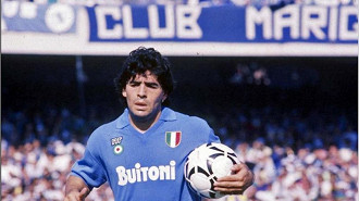 Maradona no Napoli da Itália
