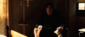 Javier Bardem como Anton Chigurh.